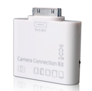 Micro Apple iPhone 4S laders Wireless USB Connector carkit voor iPad